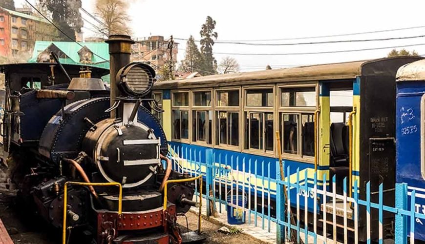 Toy train in Darjeeling