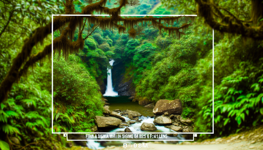alt_text: A serene hidden waterfall in Sikkim, framed by lush greenery and hinting at adventure.