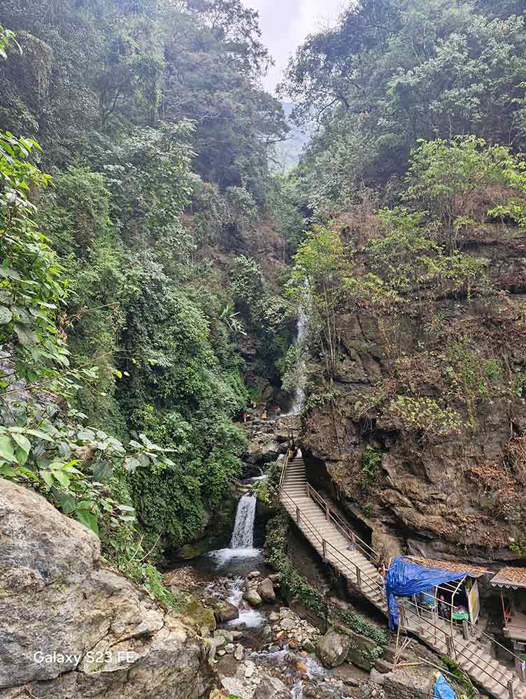 Kanchenjunga Waterfalls.