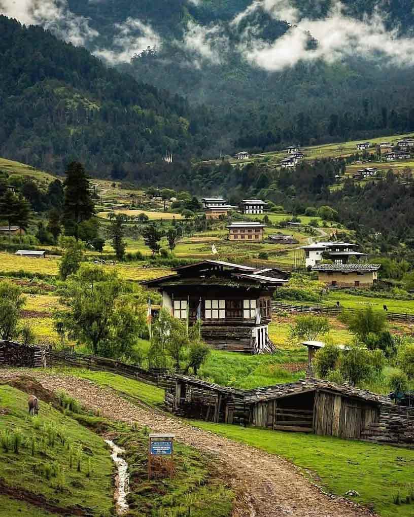 Phobjikha Valley (Gangtey)
